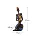 Black Man Figurine Creative European Style Exotic Sculpture Resin Craft Home Decoration_maomaolike.com