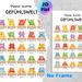 Emotion Themed Painting Poster, Vibrant Watercolor Cute Monster Emotion Chart Poster, Aids In Learning And Recognizing Various Emotions, Suitable For_maomaolike.com