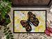 Butterfly Breeze Doormat Front Door Mat Indoor Outdoor Rugs For Entryway, Non Slip Washable Low Pile, 24H X 36W_maomaolike.com