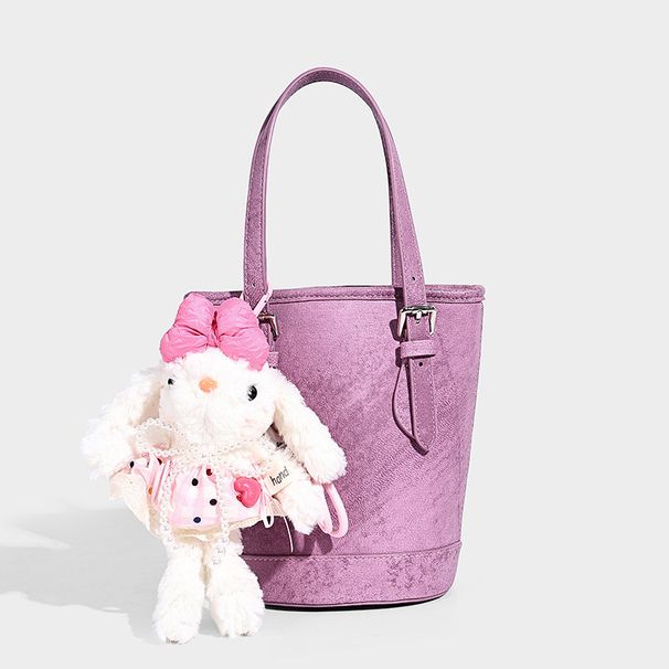 2026 New Niche Design Pink Summer Bucket Bag, High-end Handbag, Fashionable Trendy Shoulder And Crossbody Bag_maomaolike.com