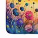Scabiosa In Color Memory Foam Kitchen Mat Machine Washable Anti-Fatigue Mat Cushion Comfort Bath Mat Or Kitchen Rug_maomaolike.com