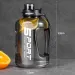 1.2L/1.7L Capacity Ton Bucket Large Belly Fitness Sports Water Bottle Portable Plastic Space Cup_maomaolike.com