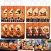 12Pcs Gift Bags With Handle 4 Designs Paper Bags Candy Goodies Cookie Bags Snacks Gift Wrapping Bag For Holiday Party Favor Supplies_maomaolike.com