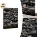 Surreal Eyes Painting Poster, Glitch-style Monochrome & Color-distorted Eyes Poster, Thought-provoking Unique Design, Ideal For Home Studio, Living_maomaolike.com