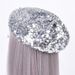 Hot Sale Women Fashion Sequin Beret Hats Ladies Magical Color Changing Stage Performance Cap Girl Glitter Hat_maomaolike.com