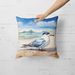 Tern Resting Throw Pillow Machine Washable, Indoor Outdoor Decorative Pillow For Couch, Bed Or Patio, 18Hx18W_maomaolike.com
