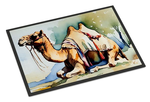 Camel Doormat Front Door Mat Indoor Outdoor Rugs For Entryway, Non Slip Washable Low Pile, 24H X 36W_maomaolike.com