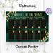 Employee Of The Month Recognition Painting Poster, Luxe Dark Green & Gold Styled Poster, Classy Monthly Display To Honor Outstanding Staff, Ideal For_maomaolike.com