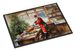 Cookies With Santa Claus Weihnachtsmann Doormat Front Door Mat Indoor Outdoor Rugs For Entryway, Non Slip Washable Low Pile, 24H X 36W_maomaolike.com