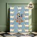 Shrinathji With Sacred Cows Painting Poster, Exquisite Traditional Indian Folk Art Poster, Cultural Decorative Piece Ideal For Home, Prayer Room_maomaolike.com