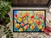 Freesias In Watercolor Doormat Front Door Mat Indoor Outdoor Rugs For Entryway, Non Slip Washable Low Pile, 24H X 36W_maomaolike.com