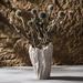 Organic Crackle Vase Ceramic Sculptural Decor · Minimalist Rustic Style_maomaolike.com