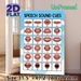Speech Sound Cues Painting Poster, Clear Cartoon Mouth Visual Guide Poster, Practical Pronunciation Learning Aid Suitable For Language Classrooms And_maomaolike.com