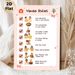 House Rules Painting Poster, Warm Cute Cartoon Style Poster, Clearly Lists Household Behavior Guidelines, Ideal For Home To Promote Positive Family_maomaolike.com