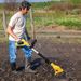 20V Cordless Tiller Cultivator, 250RPM Electric Garden Tiller Depth Garden Rototiller For Lawn/Gardening/Soil Cultivation_maomaolike.com