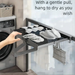 Window Side Storage No-Drill Clothes Organizer Magic Bathroom Foldable Telescopic Bath Rack Towel_maomaolike.com