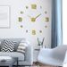 Luminous Diy Wall Clock Personalized Household Punch-free Decorative Wall Sticker Clock Acrylic Clock Simple Digital Wall Clock_maomaolike.com