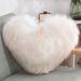 Heart Shaped Plush Pillow Cushion With Core Sofa Waist Cushion Office Chair Pillow_maomaolike.com