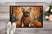 Fawn French Bulldog Fall Doormat Front Door Mat Indoor Outdoor Rugs For Entryway, Non Slip Washable Low Pile, 24H X 36W_maomaolike.com