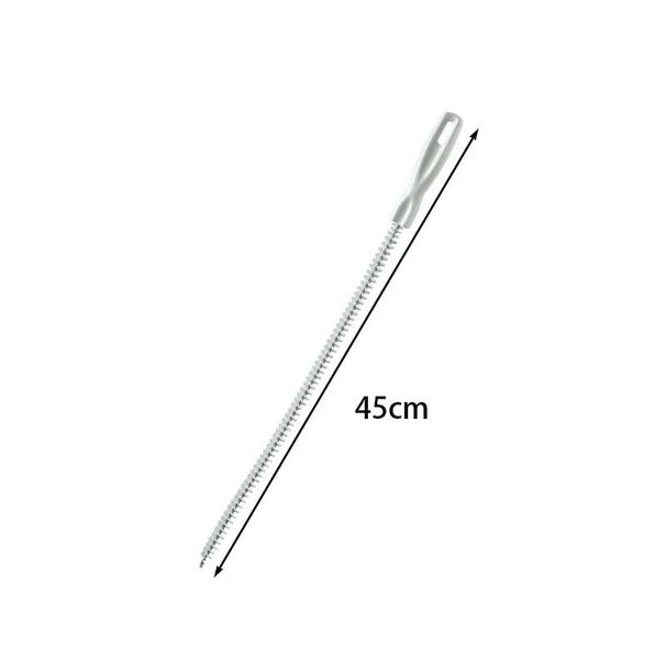 Drain For Bathroom Sink And Floor Drain, Hair Removal Brush, Bendable Anti-Clogging Cleaning Brush_maomaolike.com