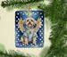 Dandie Dinmont Terrier My Angel Porcelain Ornament Christmas Tree Hanging Decorations For Home Christmas Holiday, Rectangle, Gift, Multicolor_maomaolike.com