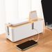 Socket Storage Box Socket Board Power Cord Data Cable Charger Wire Storage Artifact Desktop Hub_maomaolike.com