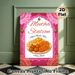 Indian Sweets Meetha Station Painting Poster, Vibrant Traditional Indian Style Poster, Featuring Assorted Festive Desserts With Ornate Mandala Border_maomaolike.com