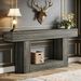 Wooden Console Table, Farmhouse 2-Tier Sofa Table Entryway Table_maomaolike.com