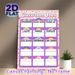 Classroom Jobs Painting Poster, Colorful Boho-style Poster, Practical Blank Slots To Assign And Organize Classroom Duties, Ideal For Classroom_maomaolike.com