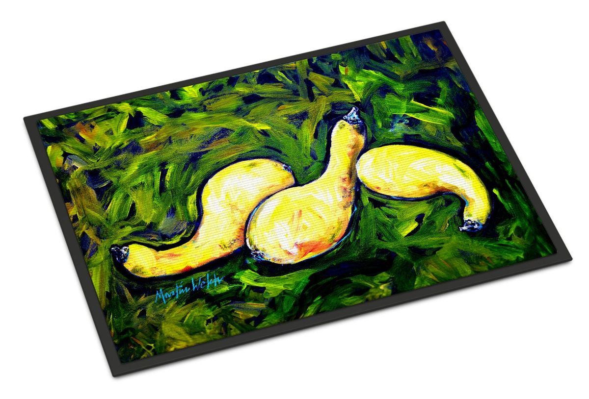 Three Crooks Squash Doormat Front Door Mat Indoor Outdoor Rugs For Entryway, Non Slip Washable Low Pile, 24H X 36W_maomaolike.com