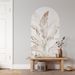 Botanical Arch Wall Mural – Peel & Stick Wallpaper, Waterproof, Removable Decor For Living Room & Bedroom_maomaolike.com