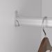 16"H Livelylodge Wooden Modular Closet Strorage :Closet Organizer Modern Open Wardrobe Closet System With Hanging Rod And Shelves For Bathroom White Finish For All Ages_maomaolike.com