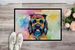 Scottish Terrier Hippie Dawg Doormat Front Door Mat Indoor Outdoor Rugs For Entryway, Non Slip Washable Low Pile, 24H X 36W_maomaolike.com