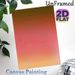 Gradient Abstract Painting Poster, Soft-toned Smooth Warm Color Gradient Poster, Calming Visual Decor Ideal For Living Room, Bedroom And Office_maomaolike.com