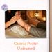 Foot Massage Themed Painting Poster, Warm-toned Cozy Spa Scene Poster, Soothing Visual To Build Tranquil Vibe, Ideal For Spa Rooms, Wellness Centers_maomaolike.com