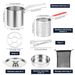 Stainless Steel Deep Frying Pot Portable Kitchen Oil Fryer Pots With Strainer Basket Handle And Lids For Cooking_maomaolike.com