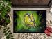 Glover Fly Sage Butterfly Doormat Front Door Mat Indoor Outdoor Rugs For Entryway, Non Slip Washable Low Pile, 24H X 36W_maomaolike.com