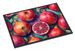 Colorful Pomegranates Doormat Front Door Mat Indoor Outdoor Rugs For Entryway, Non Slip Washable Low Pile, 24H X 36W_maomaolike.com