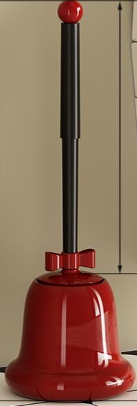 Super Easy-to-Use Toilet Set With Base For No Dead Angle Cleaning, Bathroom-Specific Brush Set, Available In Bulk Orders_maomaolike.com
