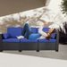 3-Seat Patio Wicker Sofa, Outdoor Rattan Sectional Couch Furniture Steel Frame W/Furniture Cover Non-Slip Cushion_maomaolike.com