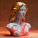 New Blazing Maiden Figurine Broken Soul Red Flame Girl Ornaments Designer Deko Home Decor Deko Arredamento C_maomaolike.com