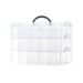Fixed Large Three-layer Transparent Portable Plastic Storage Box For Accessories, Toys, Cosmetics, And Lego Boxes_maomaolike.com