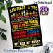 Bar Rules & Tips Painting Poster, Vibrant Humorous Text & Liquor Bottle Graphic Poster, Playful Decor To Add Fun Atmosphere For Home Bar, Pub_maomaolike.com