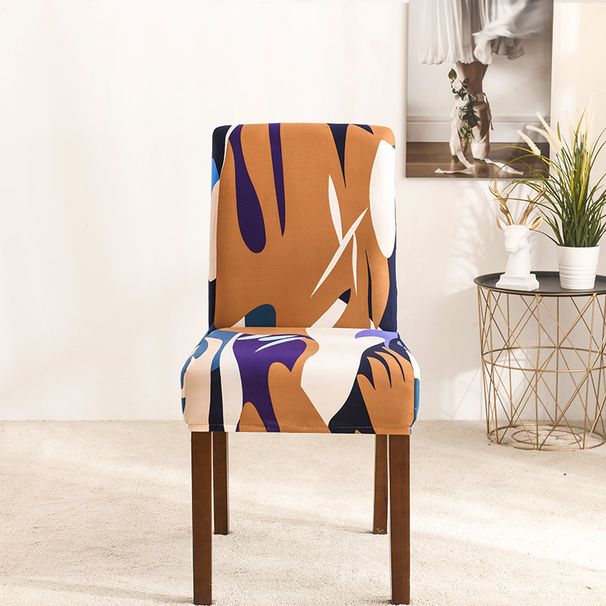 Elastic Home One-piece Cushion Set Hotel Restaurant Universal Simple Dining Table Chair Stool Cover Fabric_maomaolike.com