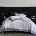 Elegant、Understated Luxury 、 High-end American Retro-style Long-staple Cotton Four-piece Set With Floral Print,_maomaolike.com