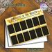 Employee Of The Month Painting Poster, Elegant Golden Star Themed Monthly Recognition Chart Poster, Ideal To Honor Outstanding Staff, Suitable For_maomaolike.com