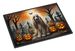 Afghan Hound Spooky Halloween Doormat Front Door Mat Indoor Outdoor Rugs For Entryway, Non Slip Washable Low Pile, 24H X 36W_maomaolike.com