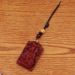 Twelve Zodiac Guardian Buddha Cinnabar Protection God Square Pendant Accessories Peace Blessing Unisex Keychain Wholesale_maomaolike.com