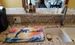 Dolphin Leaping At Sunrise Dish Drying Mat Absorbent Dish Drying Mat Pad For Kitchen Counter Dish Drainer Mat For Countertop, 14 X 21", Multicolor_maomaolike.com