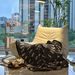 Black And White Woven High Grade Sofa Blanket Office Nap Blanket Knitted Cover Blanket Air Conditioning Blanket_maomaolike.com